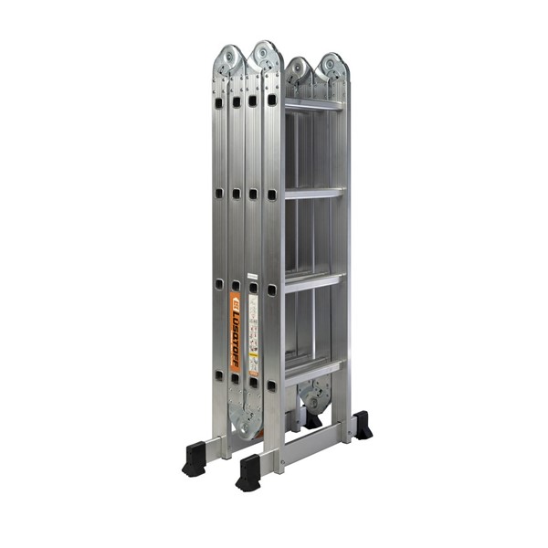 ESCALERA PLEGABLE ALUMINIO 4X4 4 LE400 LUSQTOFF 42400148