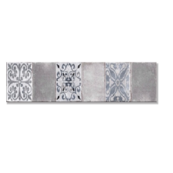 OF20 GUARDA PUNILLA 6X31 CM GRIS SATINADO *CS* R20600222