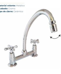 OF20 GRIFERIA ITATI CRUZ COCINA DE SOBREMESADA *AQG* 1001 50100293