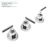 OF20 GRIFERIA AUKAN LEVER BIDET *AQG* 9020 50100328