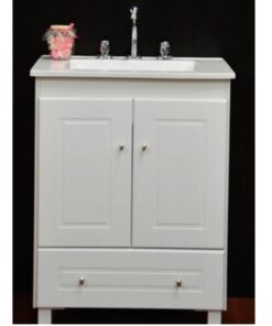 OF20 VANITORY OBRA PRACTICO BCO 50 PTAS Y CAJON M/MARMOLINA *JC* ORP50 70300042