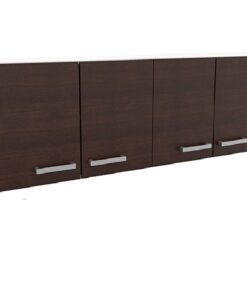 OF20 ALACENA 1.60 BLANCA FRENTE CHOCOLATE MELAMINA *MSNI* 10117 71100014