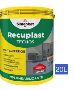 OF20 RECUPLAST TECHOS AZUL 20LTS *AB* 84716307 P80100280