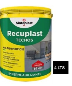 OF20 RECUPLAST TECHOS NEGRO 4LTS *AB* 84717004 P80100286
