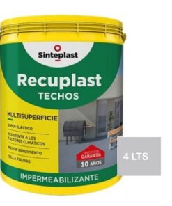 OF20 RECUPLAST TECHOS GRIS 4LTS *AB* 84717204 P80101269