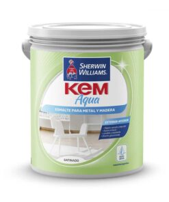 OF20 HIDROESMALTE SATINADO BLANCO 1 L KEM AQUA 32732 *SW* P80600023