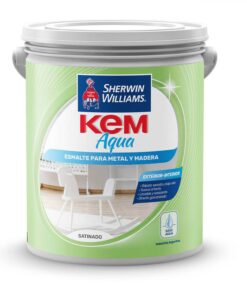 OF20 HIDROESMALTE SATINADO BLANCO 4 L KEM AQUA 32733 *SW* P80600024