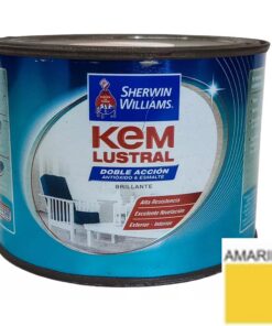 OF20 ESMALTE SINTETICO BRILL AMARILLO 500 ML KEM LUSTRAL 30850 *SW* P80600057