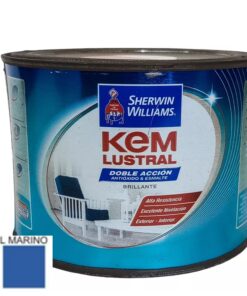 OF20 ESMALTE SINTETICO BRILL AZUL MARINO 250 ML KEM LUSTRAL 31125 *SW* P80600061