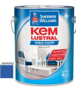 OF20 ESMALTE SINTETICO BRILL AZUL MARINO 4 L KEM LUSTRAL 31104 *SW* P80600062