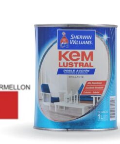 OF20 ESMALTE SINTETICO BRILL BERMELLON 1 L KEM LUSTRAL 31401 *SW* P80600068