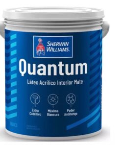 OF20 LATEX INTERIOR MATE BLANCO 1LT QUANTUM 20440 *SW* P80600748