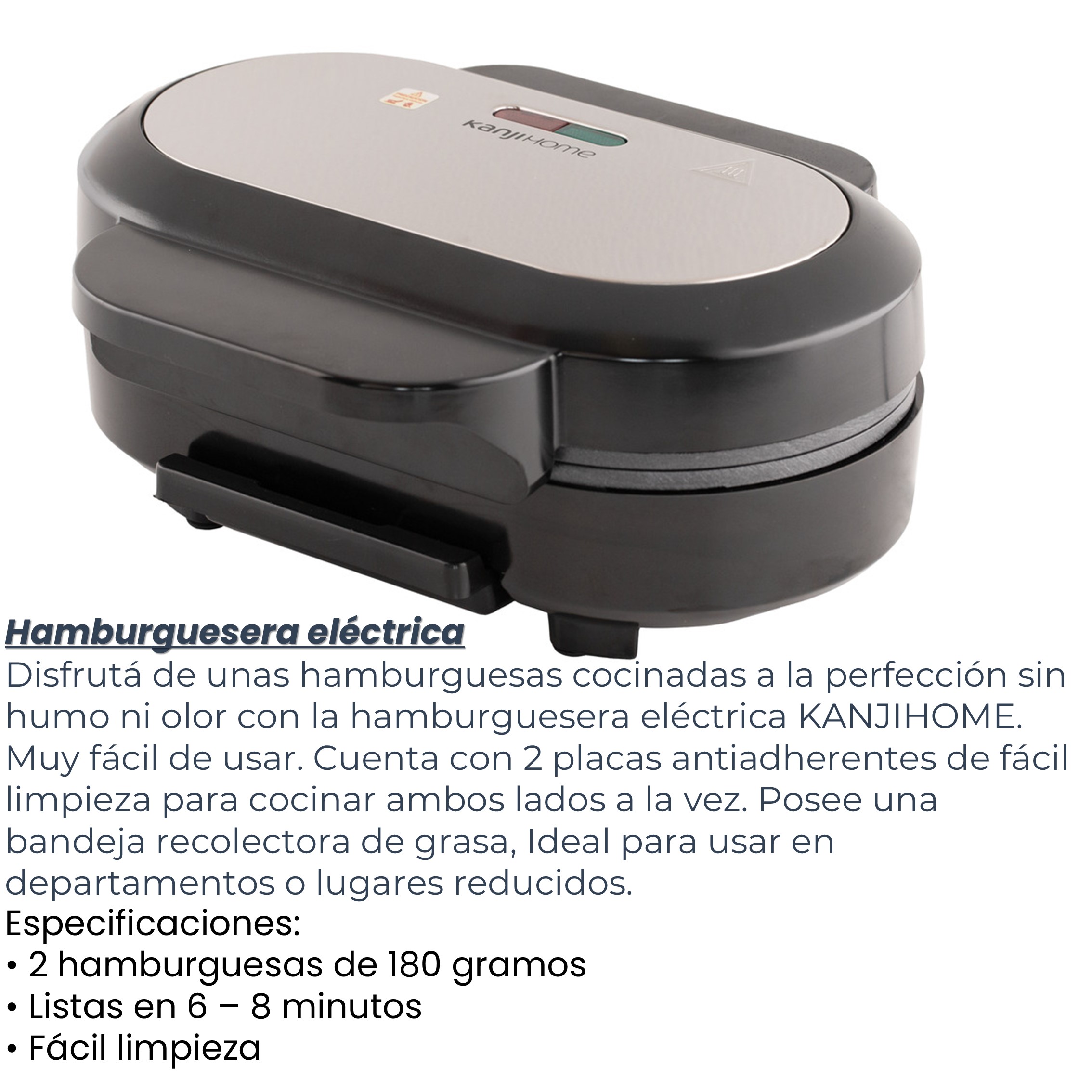 OF20 HAMBURGUESERA KANJIHOME 100100030
