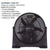 OF20 VENTILADOR KANJIHOME 20" TURBO PLASTIC KJH-FH2010