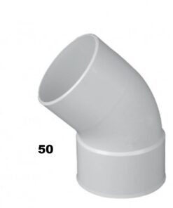 OF20 CURVA PVC A 45º MH 50" *CPST* 34550 011000402045050 45400061