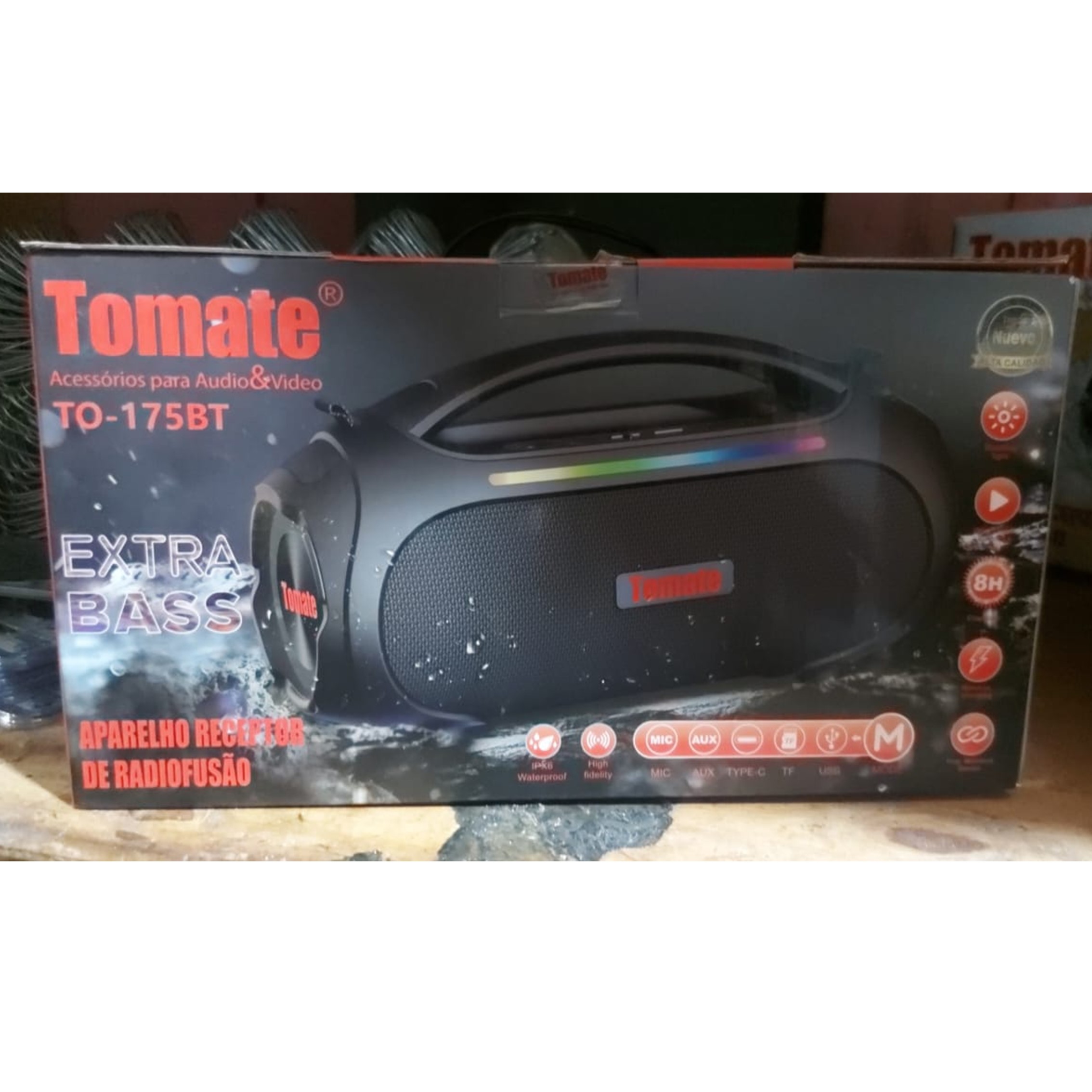 PARLANTE EXTRA BASS *BS* TO-175BT