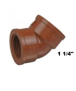 OF20 CODO PPM HH A 45º 1 1/4" *AQX* 50300 90100140