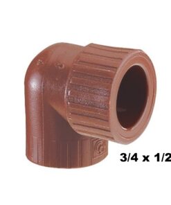 OF20 CODO 90º REDUCCION H3 FUSION 3/4 X 1/2" *S.ISSA* 4060 90700271