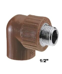 OF20 CODO 90º H3 FUSION - ROSCA METALICA MACHO 1/2" *S.ISSA* 4390 90700459