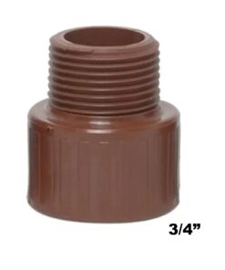 OF20 CUPLA H3 FUSION - ROSCA PLASTICA MACHO 3/4" *S.ISSA* 5372 90700568