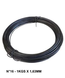 OF20 ALAMBRE NEGRO N°16 ROLLO 1KGS X 1.63MM *AA* 266371 20100334