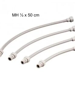 FLEXIBLE DE PVC MH 1/2X50CM *ISAT* 318