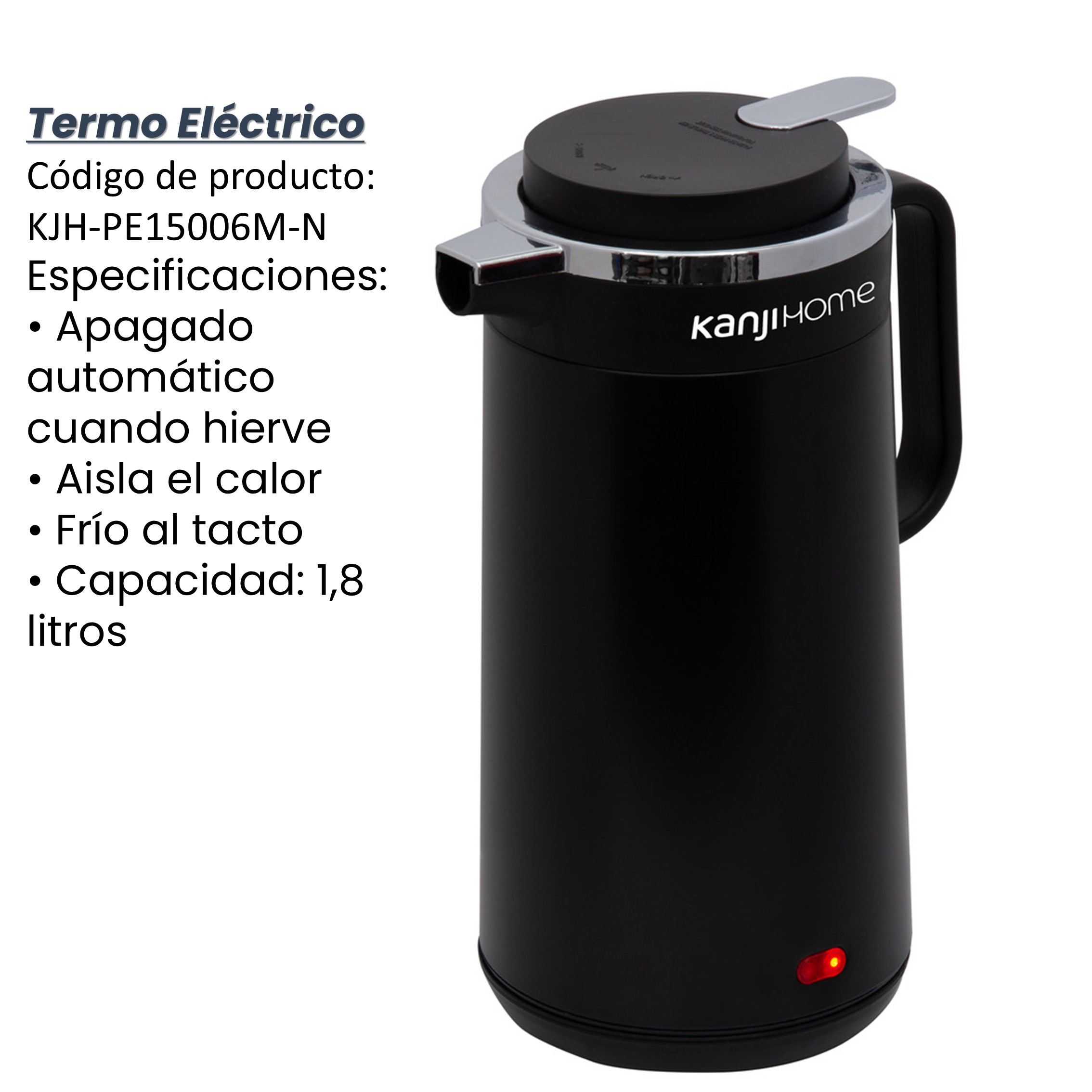 OF20 PAVA TERMO KANJIHOME NEGRO KJH-PE15006M-N 100100036