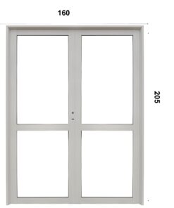 OF20 PUERTA 36MM REFORZADA DOBLE MOD. 216 160X205 *FYZ1821603* A10100790