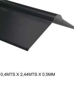 OF20 CUMBRERA LISA NEG X 04MTS X 244MTS X 05MM *AA* 2107 20100442