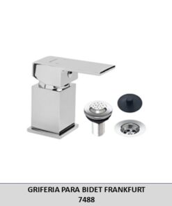 GRIFERIA PARA BIDET FRANKFURT CROMADA MONOCOMANDO*MZT* 7488