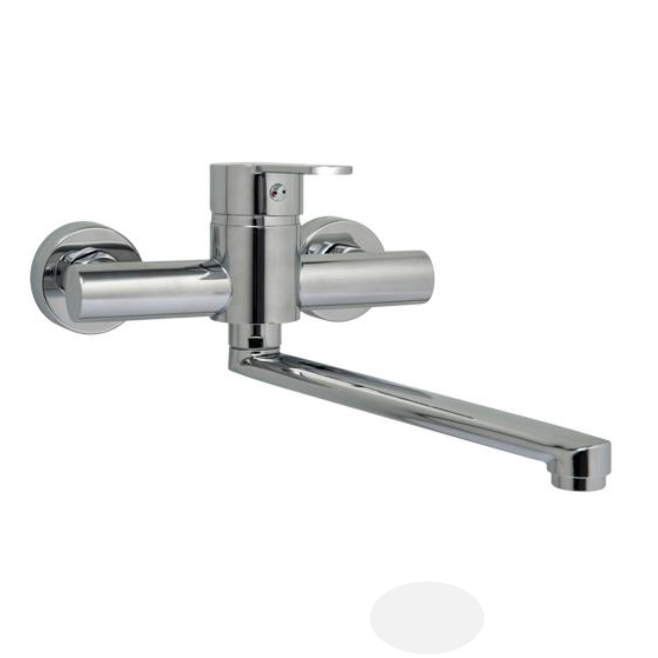 OF20 MONOCOMANDO PARED COCINA DENVER CROMADA *MZT* 9994