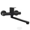 OF20 GRIFERIA PARA PARED DENVER NEGRA *MZT* 7194