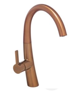 OF20 MONOCOMANDO MILAN MESADA COCINA BRONCE *MZT* 9017