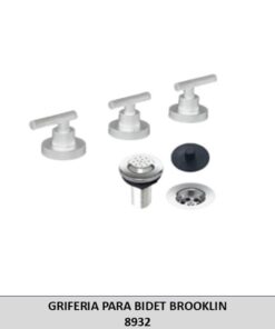 GRIFERIA PARA BIDET BROOKLIN CROMADA *MZT* 8932