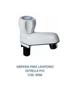 GRIFERIA PARA LAVATORIO ESTRELLA PVC *MZT* 9096 LF0081 46300177