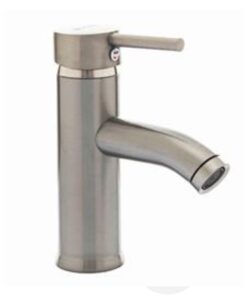 MONOCOMANDO MADRID ACERO LAVATORIO 22CM ALTURA AGUA *MZT* 9339