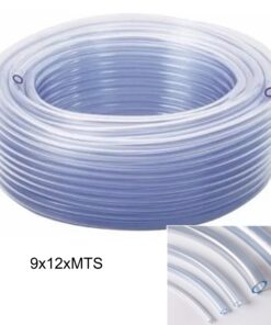OF20 MANGUERA PVC CRISTAL 9X12 X MTS PLASTICUAL RXC912 46600006