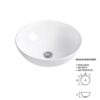 OF20 BACHA DE APOYO GEODYS FLOWATER M2275 FW2275 51100051