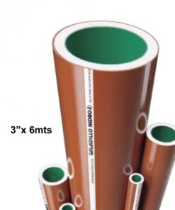 OF20 TUBO H3 VERDE 3" X 6 MTS AF/AC *S.ISSA* 72 90700214