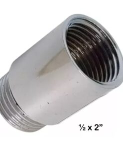 OF20 PROLONGACION CROMADA EN BRONCE TRAFILADO 1/2X2" *ISAT* 246