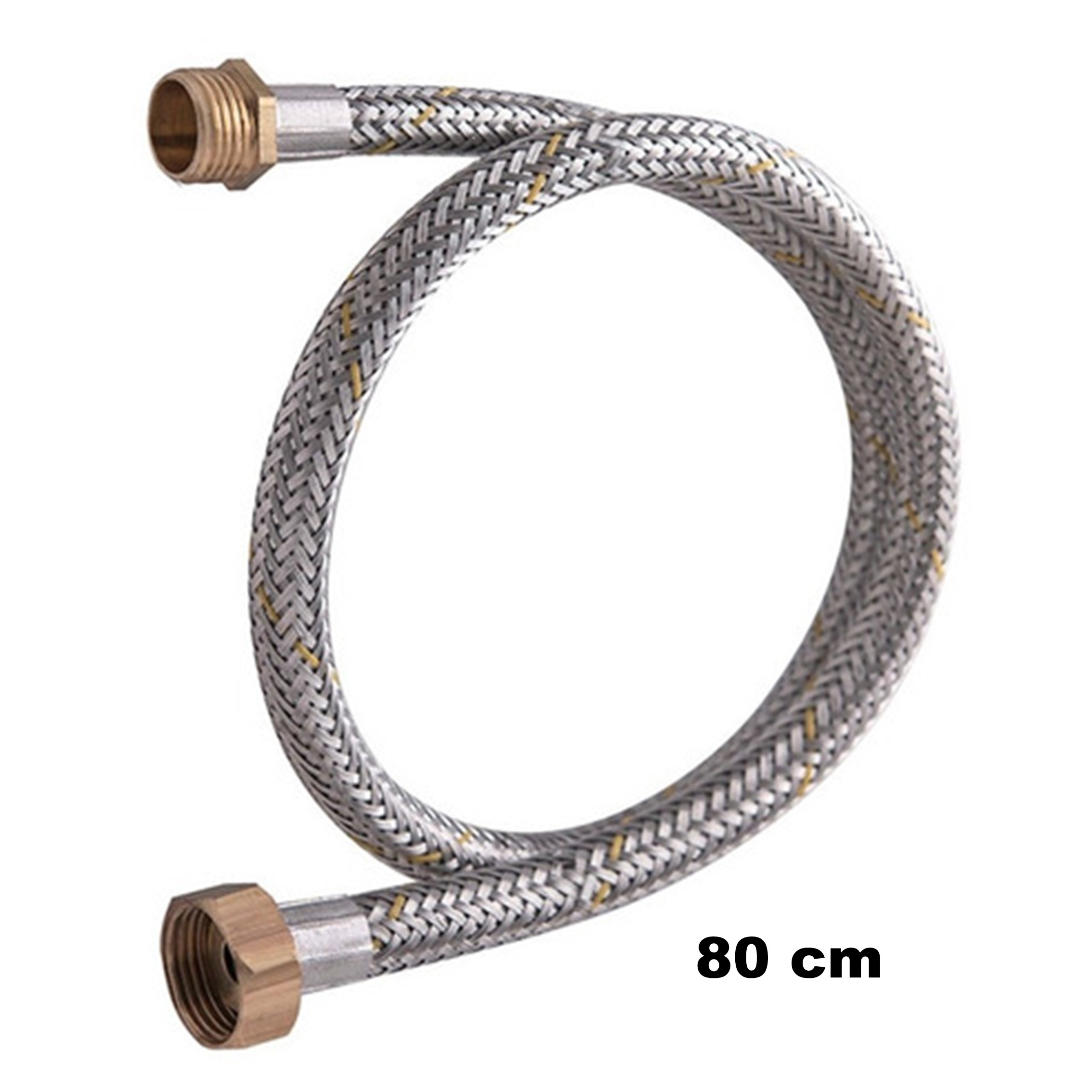 OF20 FLEXIBLE MALLADO PARA GAS X 80CM *ISAT* 335