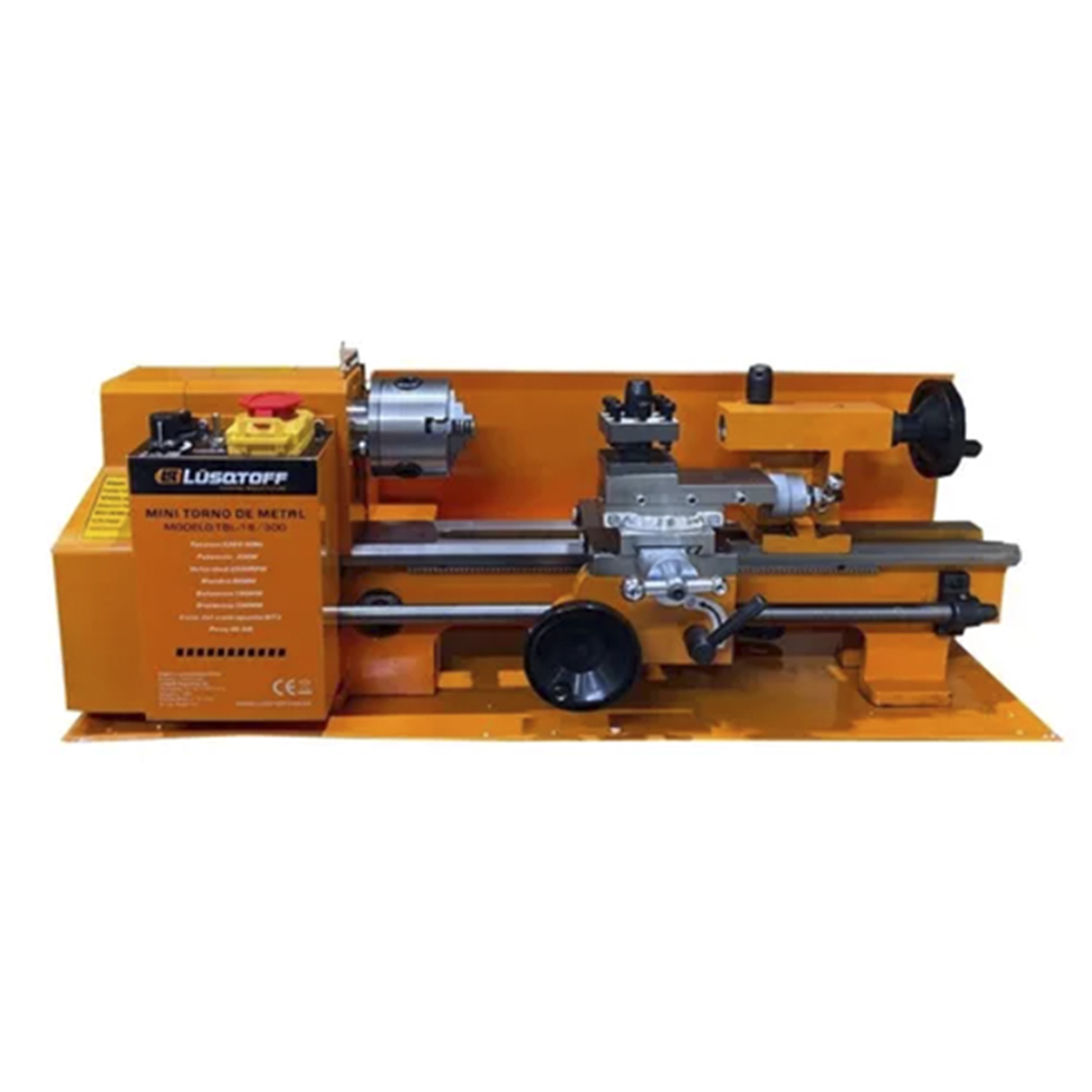 MINI TORNO PARA METAL LUSQTOFF TBL-18/300