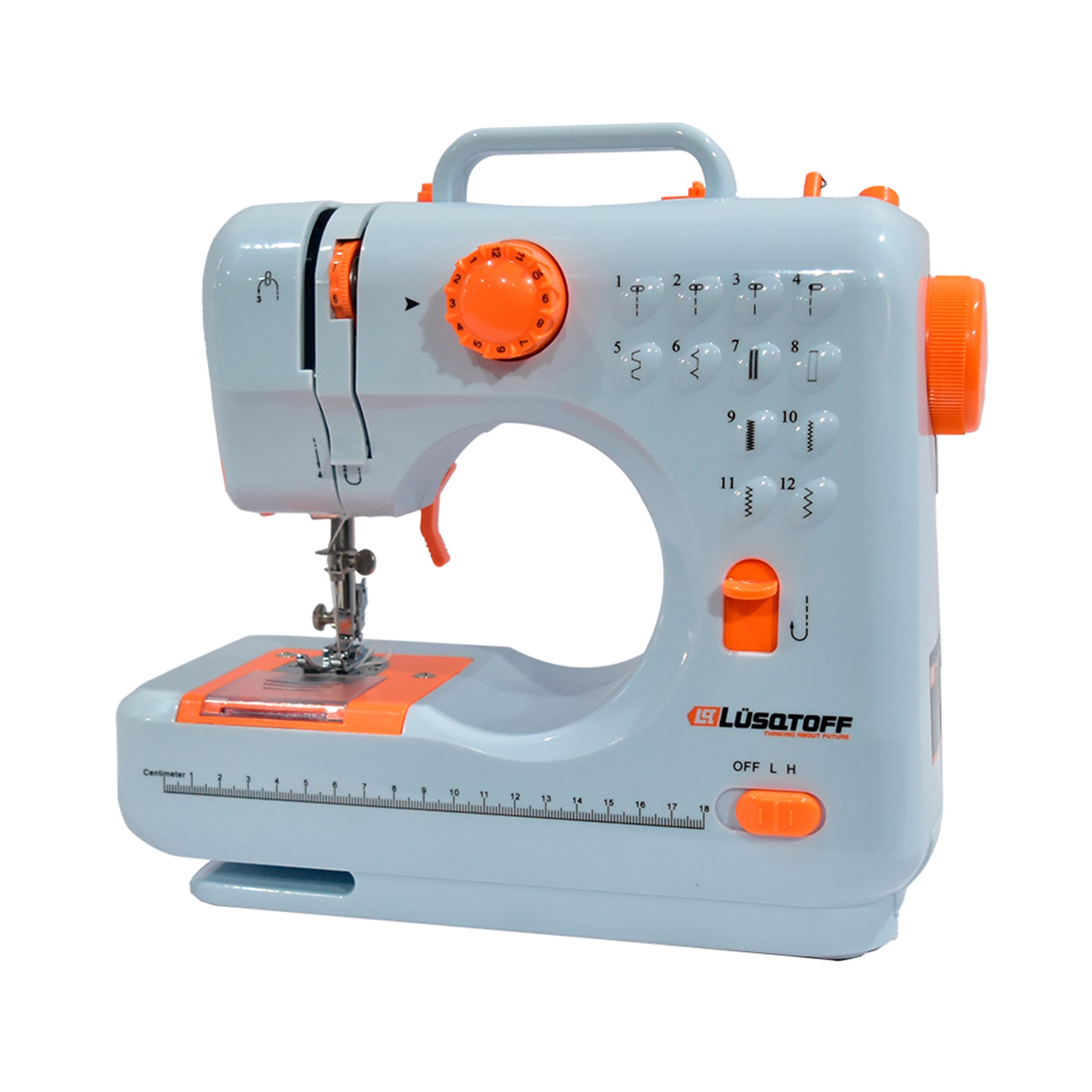 MAQUINA DE COSER LUSQTOFF MCS12L-8