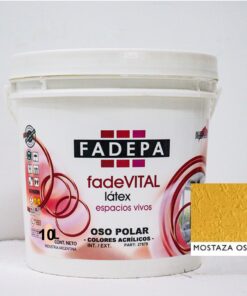 OF20 LATEX EXTERIOR MOSTAZA OSCURO X 10LTS FADEPA 80200078