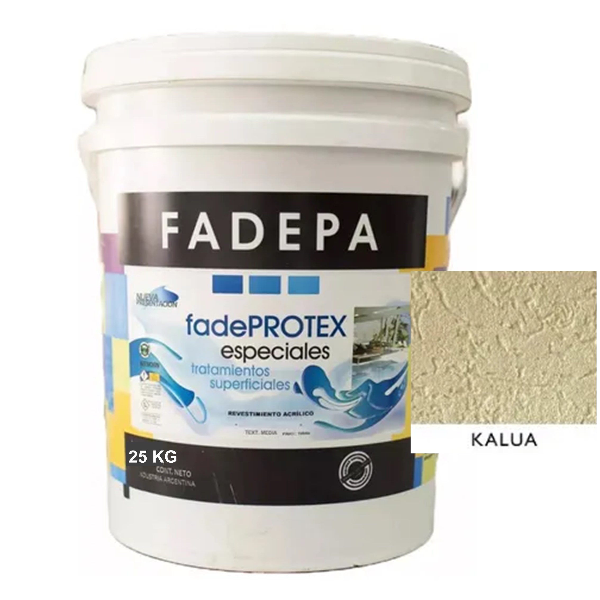 OF20 TEXTURADO ACRILICO MEDIO X 25KG KALUA FADEPA 80201205