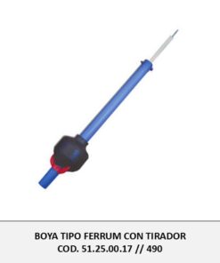 OF20 BOYA OBTURADORA TIPO FERRUM CON TIRADOR FINO *ISAT* 490 *GLI* 51.25.00.17