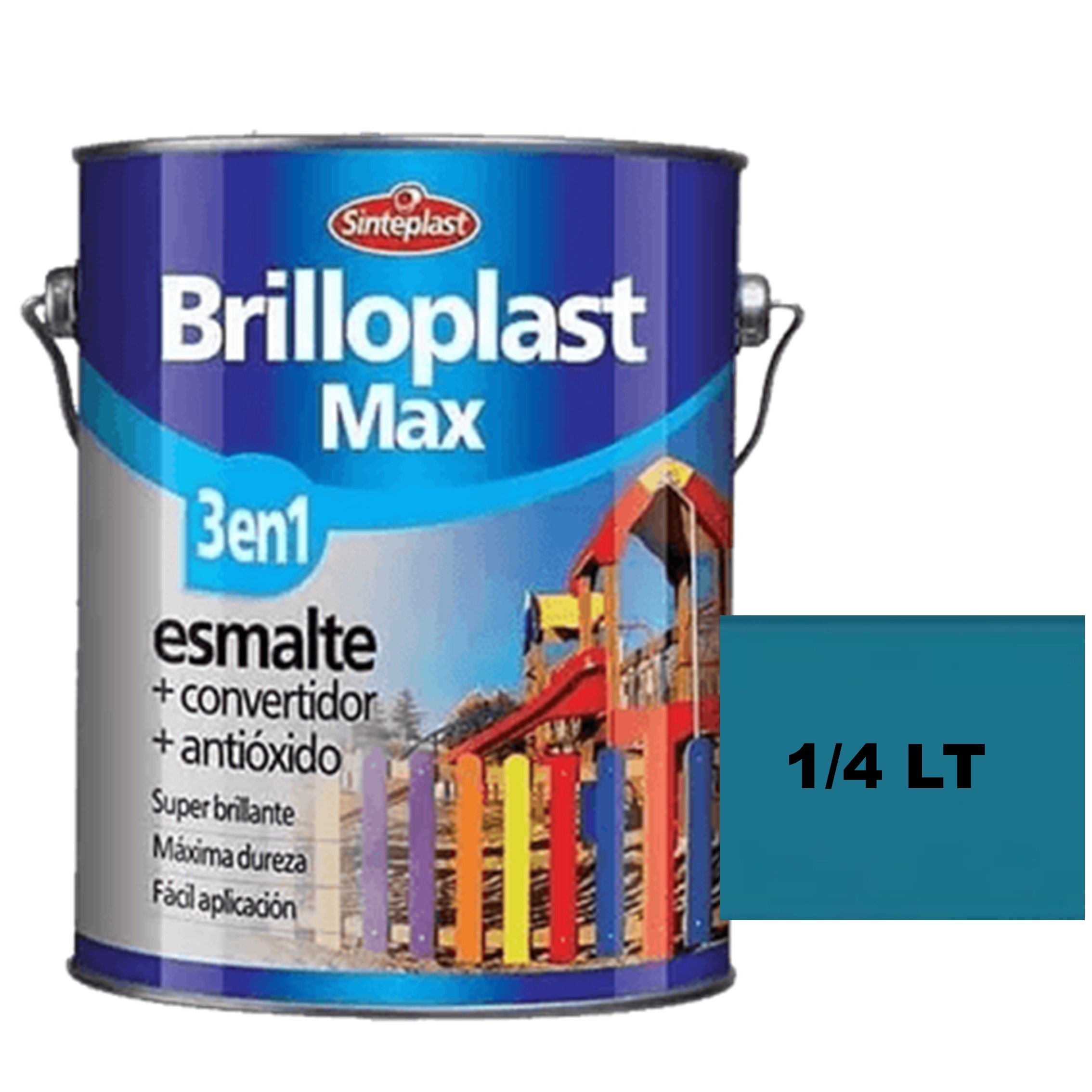 OF20 BRILLOPLAST MAX AZUL TRAFUL 1/4LTS *AB* 43996411 P80100146