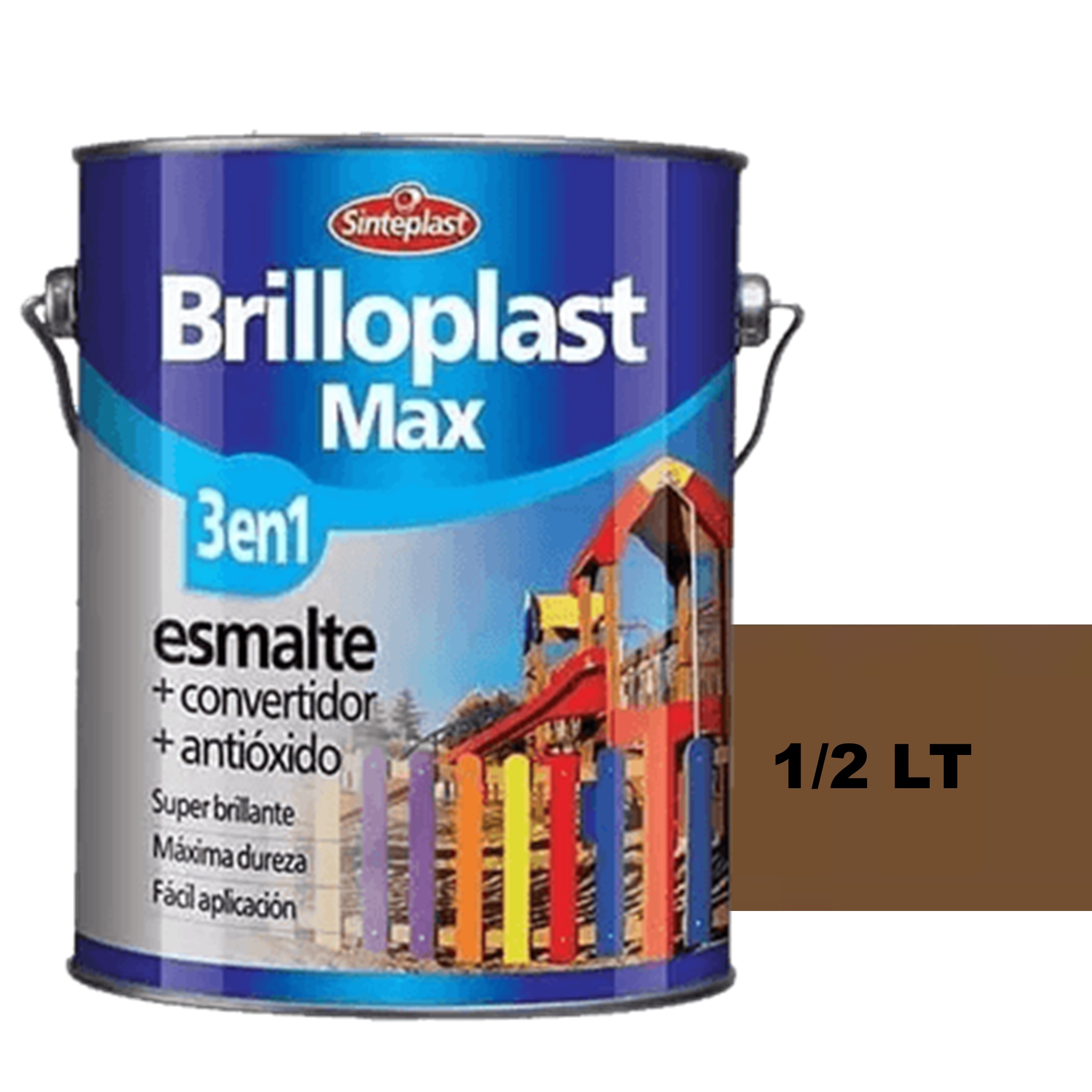 OF20 BRILLOPLAST MAX CASTAÑO 1/2LT *AB* 43993172 P80100168