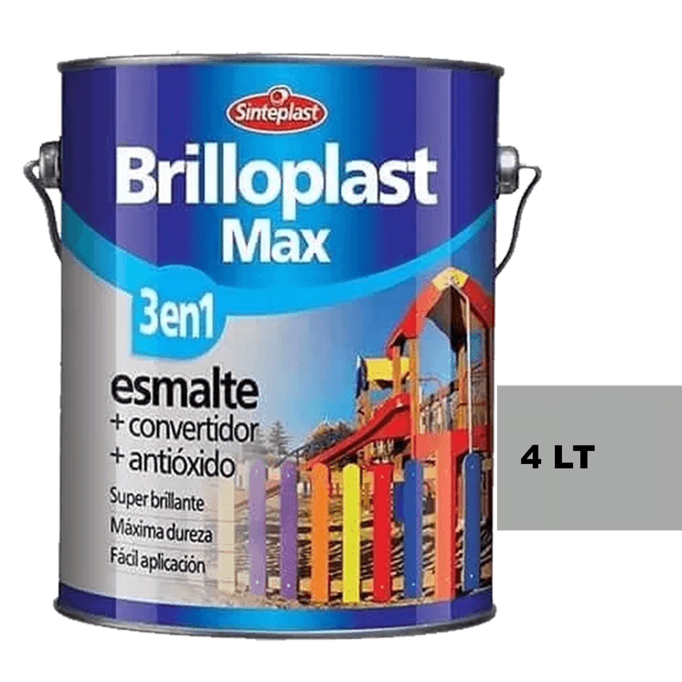 OF20 BRILLOPLAST MAX GRIS PERLA 4LTS *AB* 43997284 P80100187
