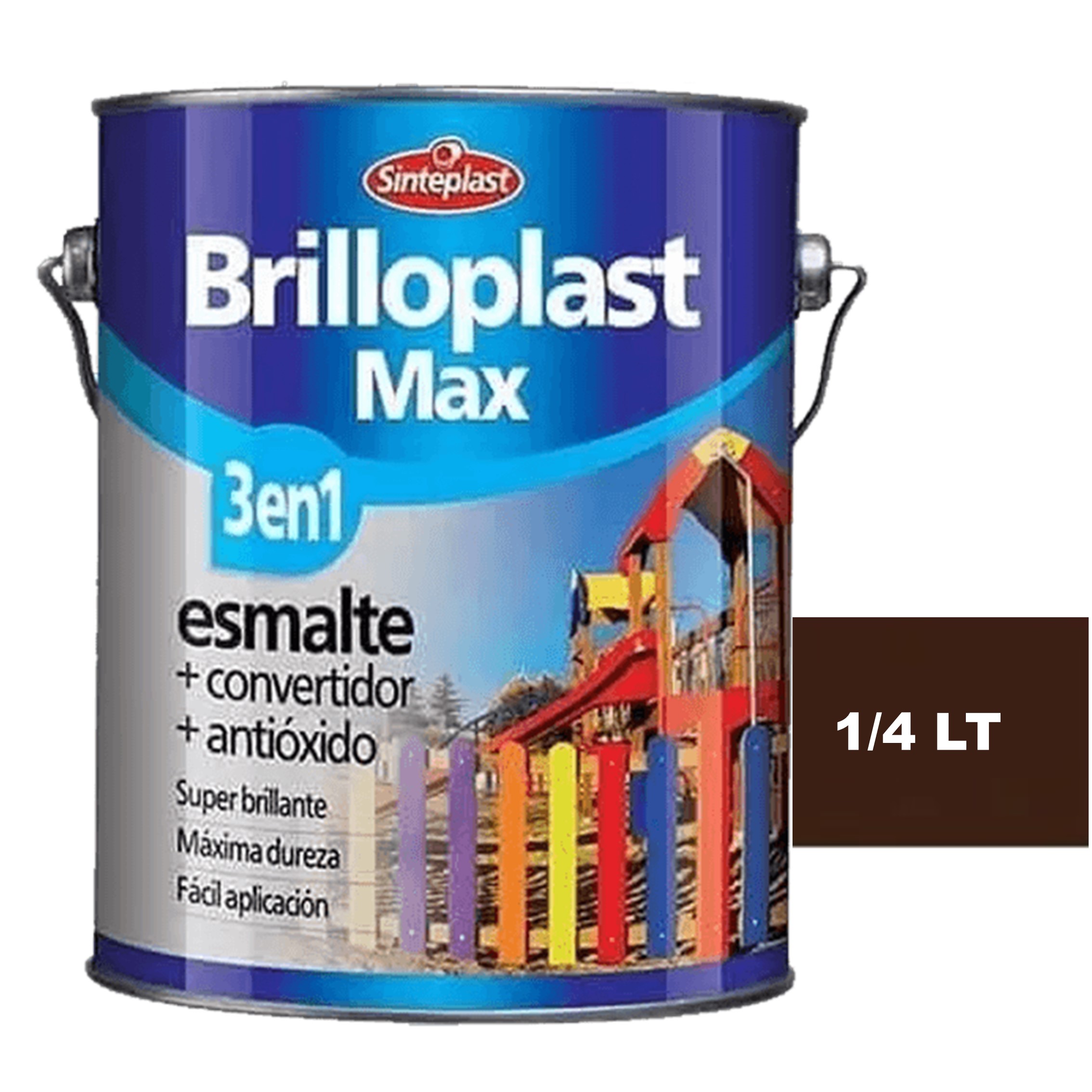 OF20 BRILLOPLAST MAX MARRON AFRICANO 1/4L *AB* 43993901 P80100188